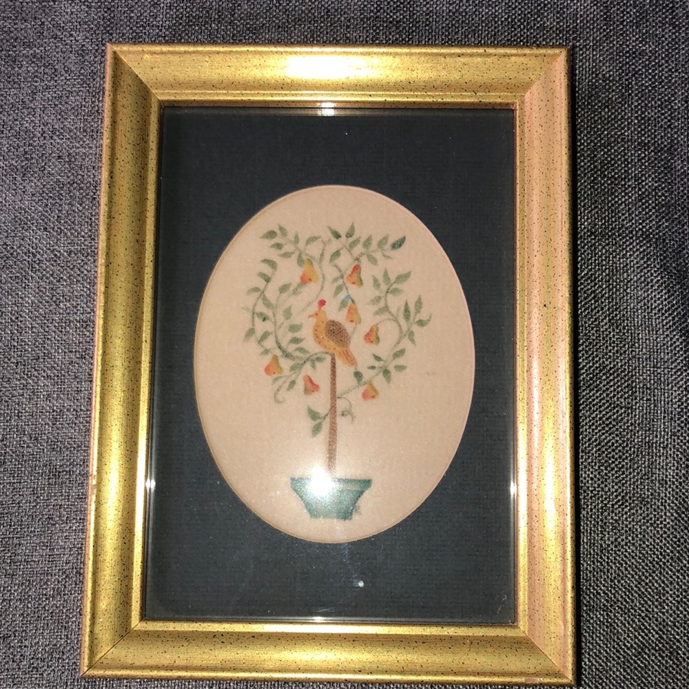 Theorem original painting RSR. A partridge in a pear tree.